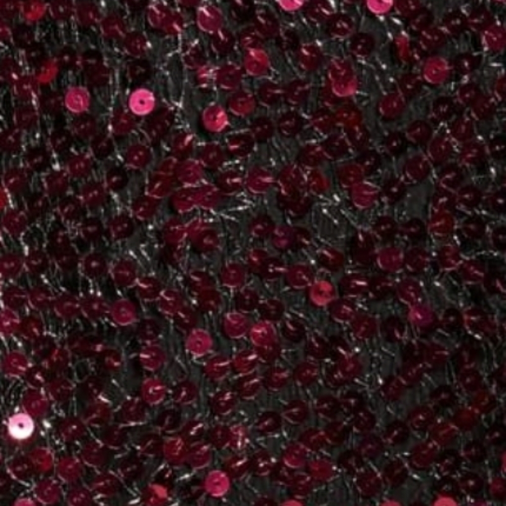 Cranberry Sequin Minidress - Picture 7 of 7